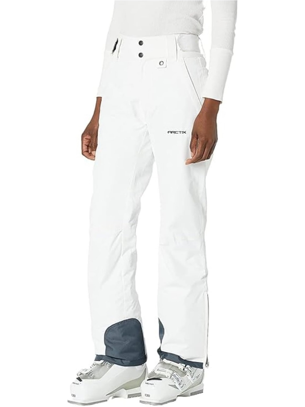 Arctix Women’s Straight Leg Ski Pants in White